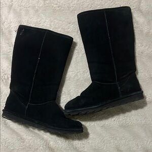 BearPaw Black Women's Boots